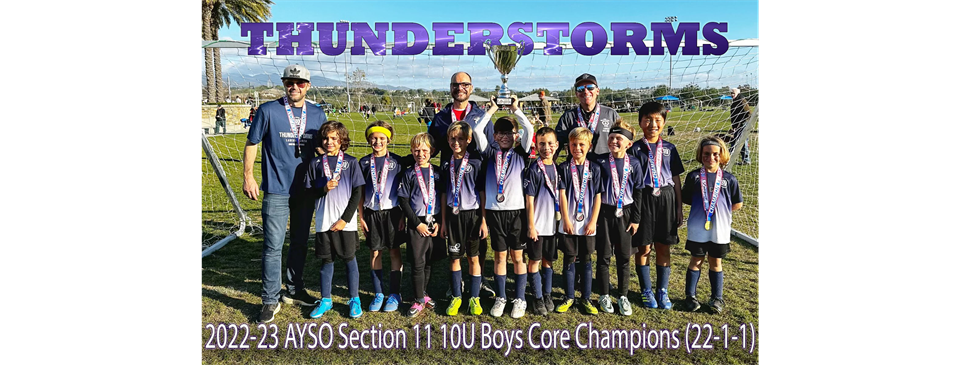 Boys 10U Section 11 Champions
