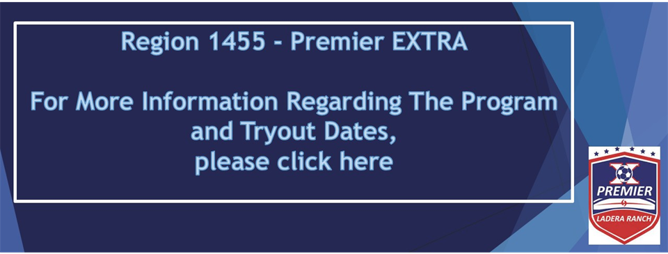 EXTRA TRYOUTS FOR OUR 2025 TEAMS!